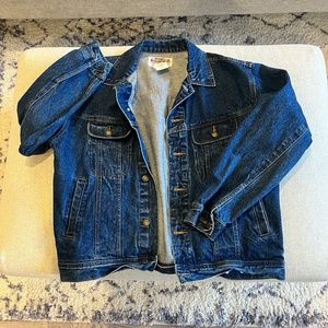 Vintage Dark Wash Wrangler Jean Jacket